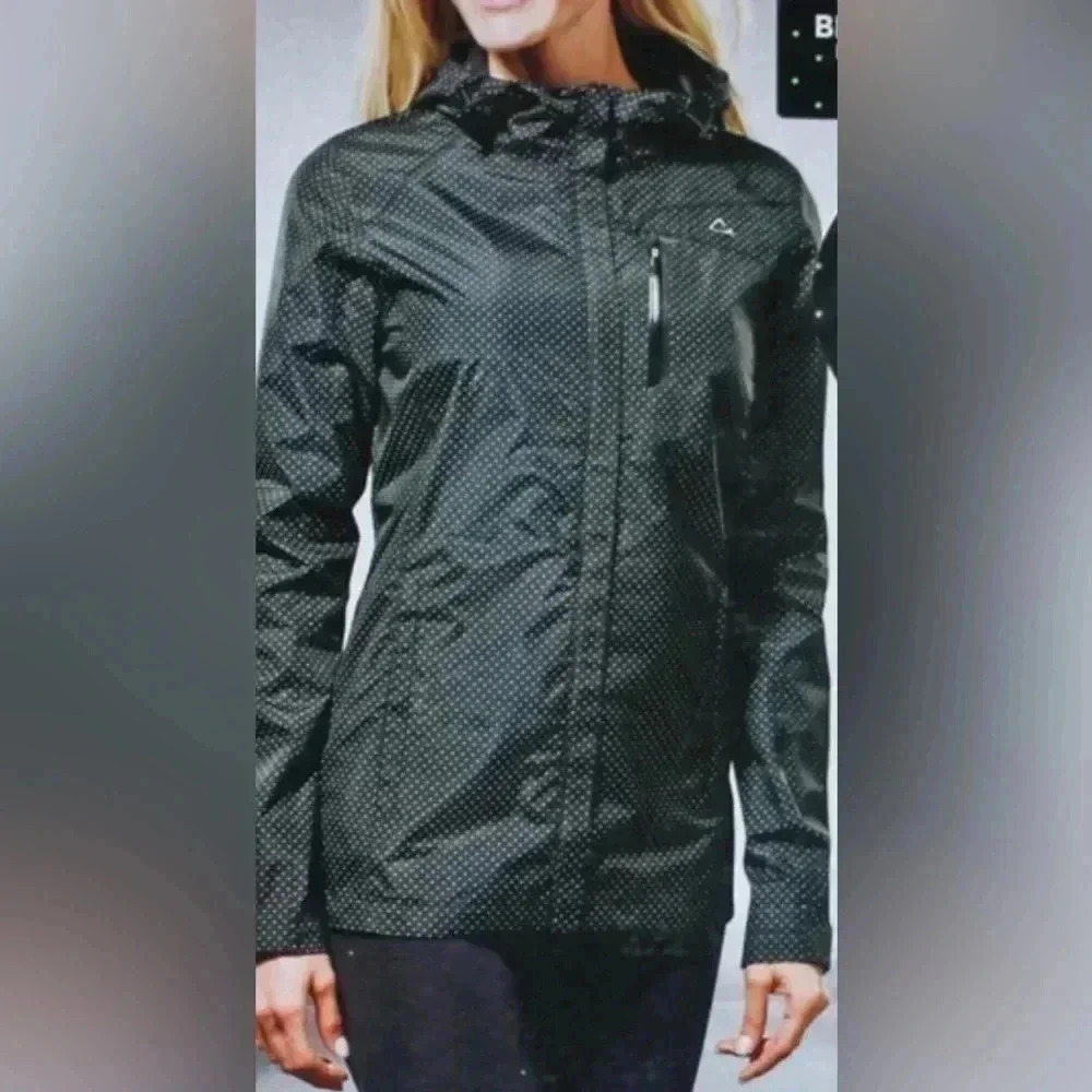Paradox Waterproof Breathable hooded Rain Jacket,hip pockets,chest pocket
